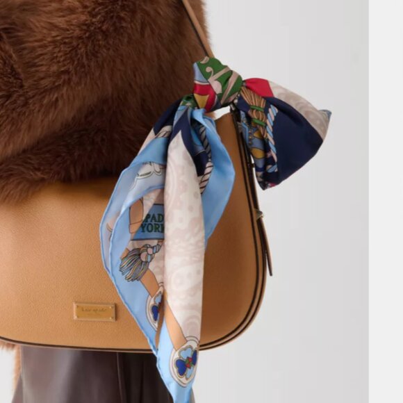 Only Piece!!! Lny Horse Silk Square Scarf from Kate Spade New York - Picture 4 of 11